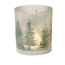 Load image into Gallery viewer, Winter Forest Candleholders
