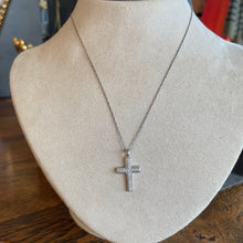 Load image into Gallery viewer, Sterling Silver Small Cross Charm
