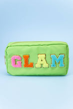 Load image into Gallery viewer, Classic Glam Small Travel Cosmetic Makeup Pouch
