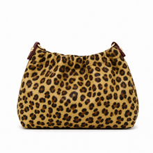 Load image into Gallery viewer, Genuine Leather &amp; Cowhide Crossbody Bag

