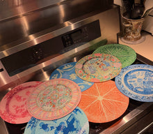 Load image into Gallery viewer, Grandmillennial China Plate Cutting Board
