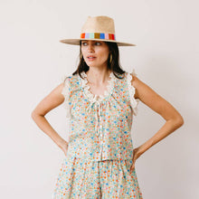 Load image into Gallery viewer, Confetti Stripe Palm Hat
