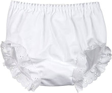 Load image into Gallery viewer, Diaper Cover Eyelet Panty, Double Seated
