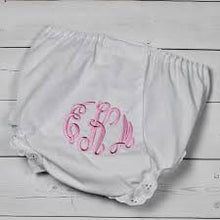 Load image into Gallery viewer, Diaper Cover Eyelet Panty, Double Seated
