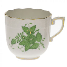 Load image into Gallery viewer, Chinese Bouquet Green Mocha Cup &amp; Saucer

