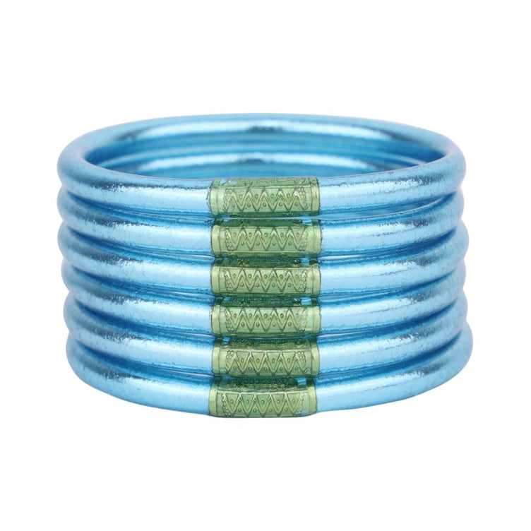 Azure All Weather Bangles - S/6
