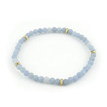 Load image into Gallery viewer, 14k Gold Filled Gemstone Bracelet 4mm
