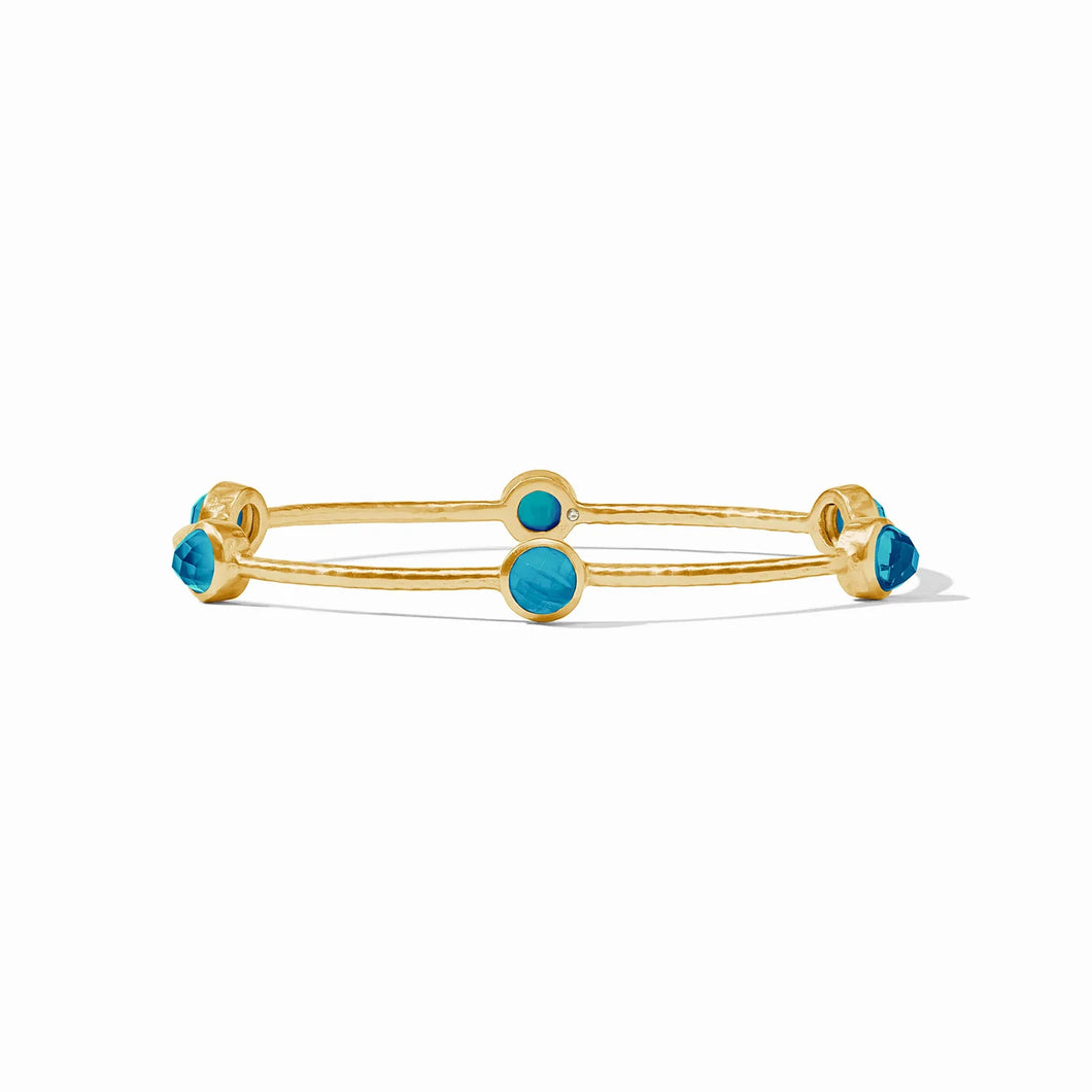 Milano Luxe Bangle -  Iridescent London Blue