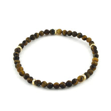Load image into Gallery viewer, 14k Gold Filled Gemstone Bracelet 4mm
