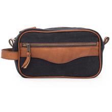 Load image into Gallery viewer, Campaign Waxed Canvas Shave Kit
