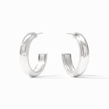 Load image into Gallery viewer, Cannes Silver Hoop
