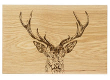 Load image into Gallery viewer, Stag Prince Oak Serving Board
