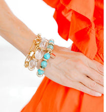 Load image into Gallery viewer, 1x1 Turquoise Bracelet
