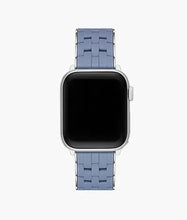 Load image into Gallery viewer, Blue Dusk Silver Apple Watch Band
