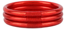 Load image into Gallery viewer, Crimson All Weather Bangles  S/3
