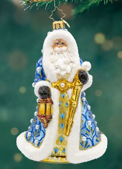 Gilded Grandeur Santa