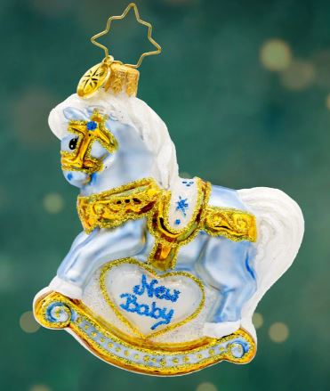 Baby's First Christmas Foal Gem
