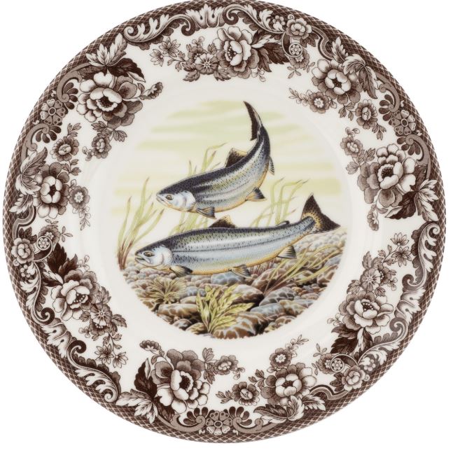 Woodland Dinner Plate 10.5 Inch, King Salmon - Thumbnail 2