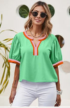 Load image into Gallery viewer, Shift V- Neck Collision Top

