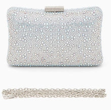 Load image into Gallery viewer, Crystal Pave Statement Box Clutch
