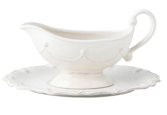 Berry & Thread Sauce Boat & Stand