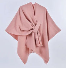 Load image into Gallery viewer, Simple Solid Color Oblique Strap Cape
