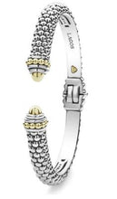 Load image into Gallery viewer, SS/18K Gold Cuff Bracelet
