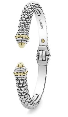 SS/18K Gold Cuff Bracelet
