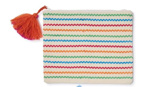Colorful Ric Rac Pouch – Cole and Co.