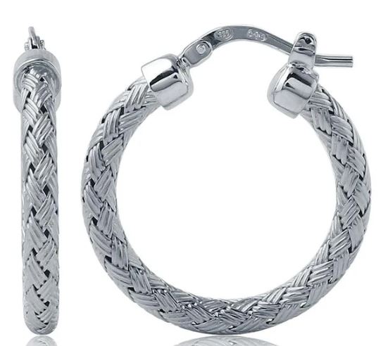 SS Round Mesh Hoops