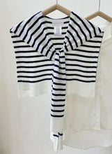 Load image into Gallery viewer, Stripe Knitted Outer Shawl
