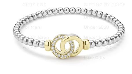SS 18K Signature Caviar Stretch Bracelet