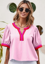 Load image into Gallery viewer, Shift V- Neck Collision Top
