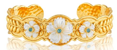 Villandry Fleur Scalloped Cuff