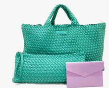 Load image into Gallery viewer, Woven Mahjong Carryall
