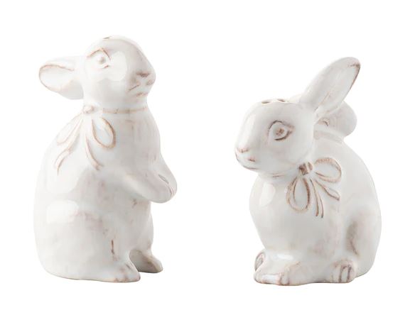 Bunny Napoleon & Josephine Salt & Pepper Shakers