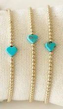 Load image into Gallery viewer, Pippa Bracelet Solo Heart
