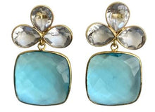 Load image into Gallery viewer, Delleny Quartz Drop Earrings
