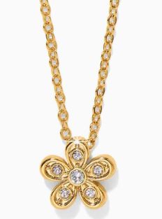 Enchanting Flower Gold Necklace