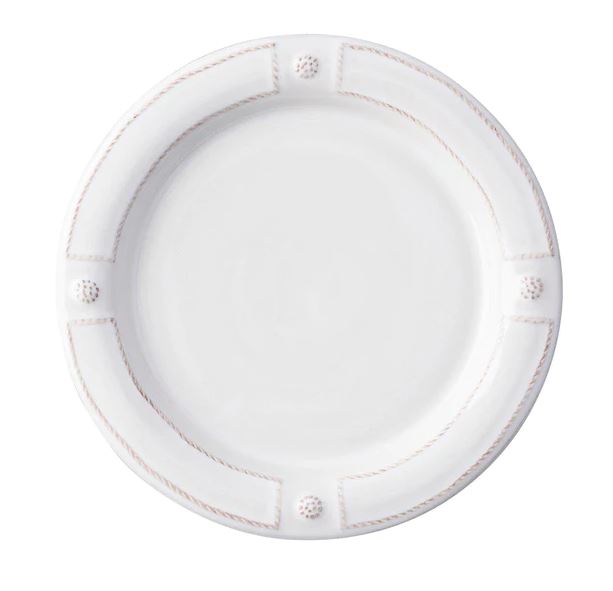 Berry & Thread Whitewash French Panel Dinner Plate