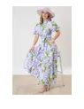 Load image into Gallery viewer, Floral Print Button Down Maxi Dress
