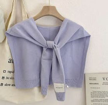 Load image into Gallery viewer, Knitted Knotted Shawl
