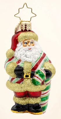 Jolly Old Candy Cane Claus Gem