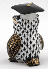 Load image into Gallery viewer, Black Graduation Owl
