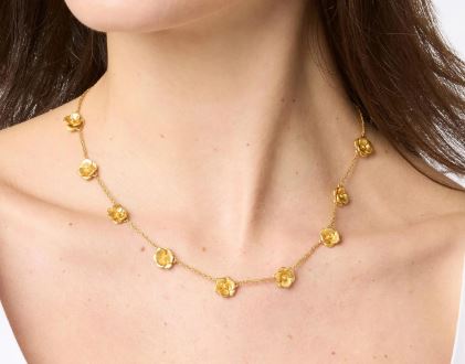 Bloom Delicate Station Necklace