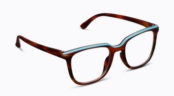 Dante-Tortoise Horn Reading Glasses