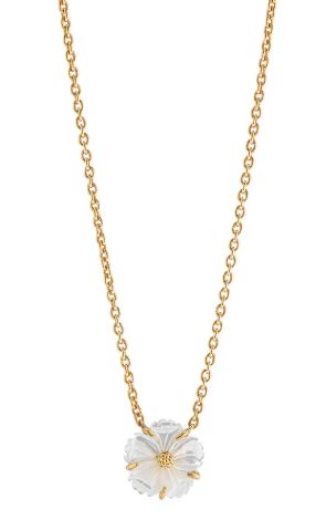 Mermaid Garden Petite Station Necklace MOP