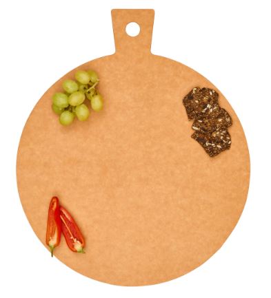 15X12 Wood Composite Round Hostess Board
