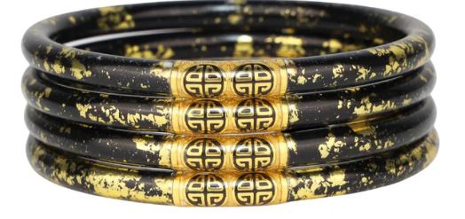 KOI Noir All Weather Bangles - S/4