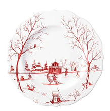 Load image into Gallery viewer, Winter Frolic Dessert Plate
